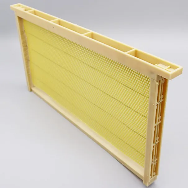 Высококачественная пластиковая рамка пчелы с пластиковым листом горячая