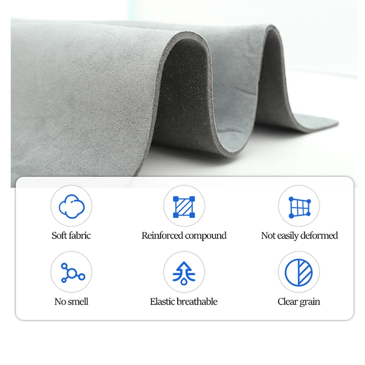 Wholesale Knit Jacquard Sponge Composite 100% Polyester Fabric For Automobile Roof Car Interior Velvet Cloth