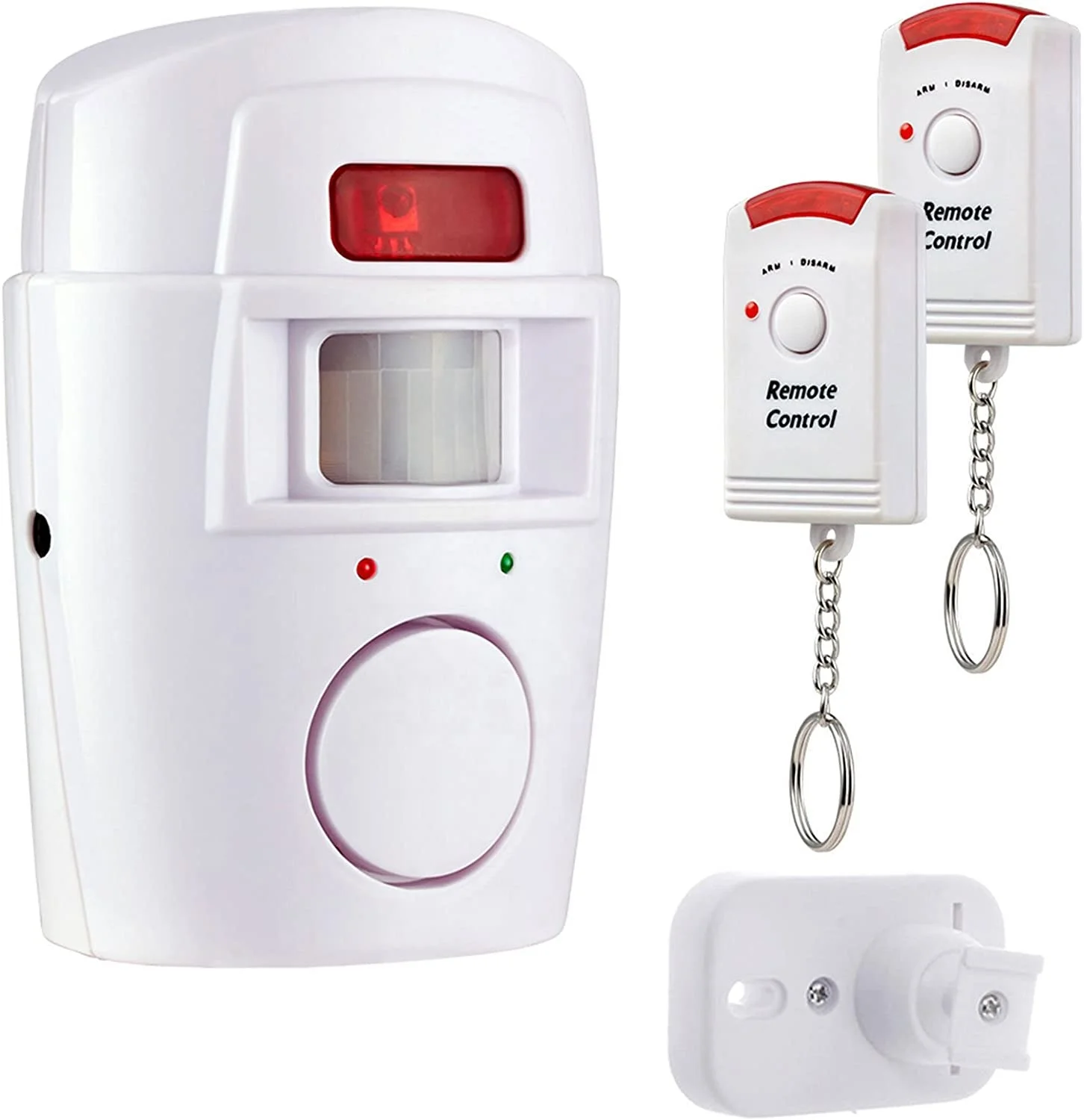 Wireless PIR Motion Sensor Detector Security Alarm System for Home Garage 105dB Infrared Motion Alarm with Remote Control
