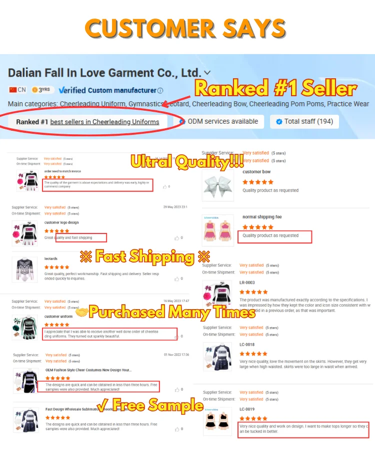 Icheerobics Wholesale Kids Cheer Team Wear Customized Long Sleeve Spandex School Cheerleading Uniform