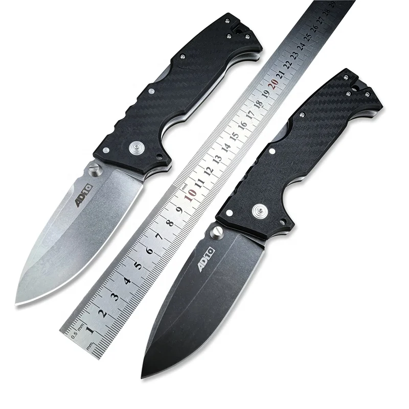 Cold steel AD10 Nylon wave fiber handle Tactical Folding Pocket knife Camping survival hunting knives