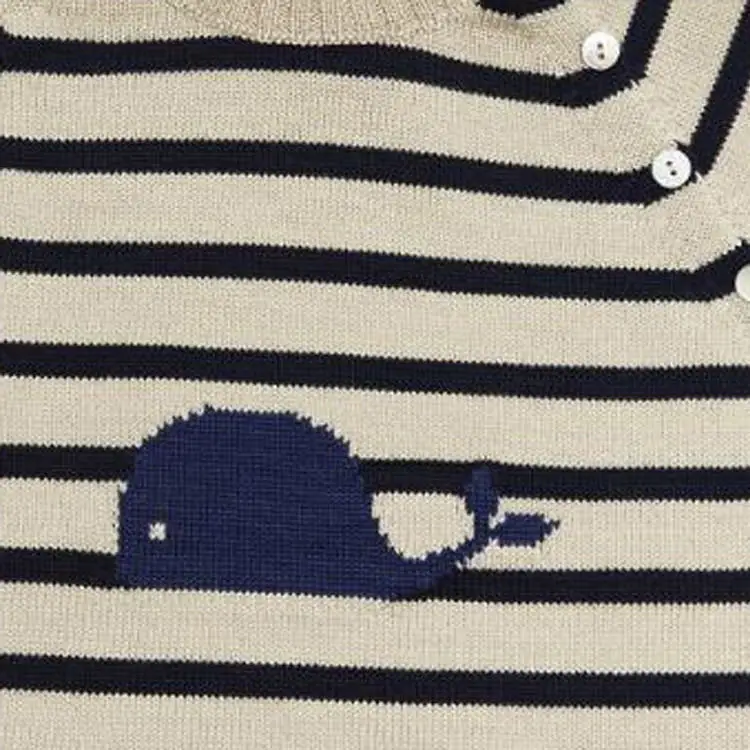 
100% cotton knitted cute custom baby boy sweater designs 