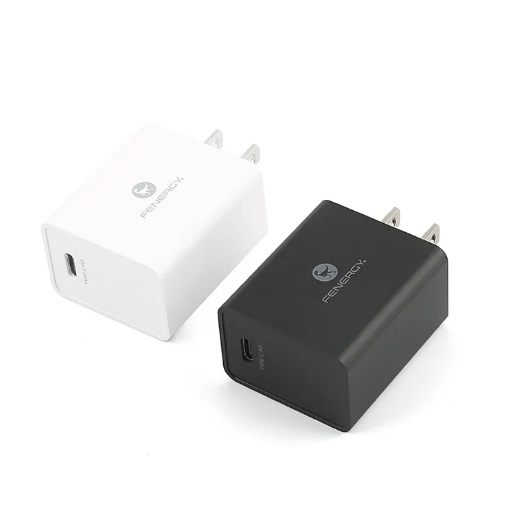 
18W USB-C Power Adapter 18W PD Charger Quick Charging Type C Charger for iPhone 11 for iPhone 11 Pro/Max 