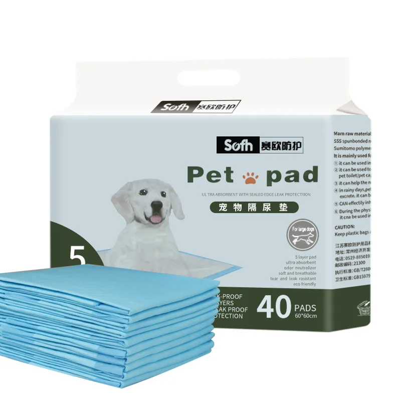 SOFH wholesale OEM customized wee wee pads pee