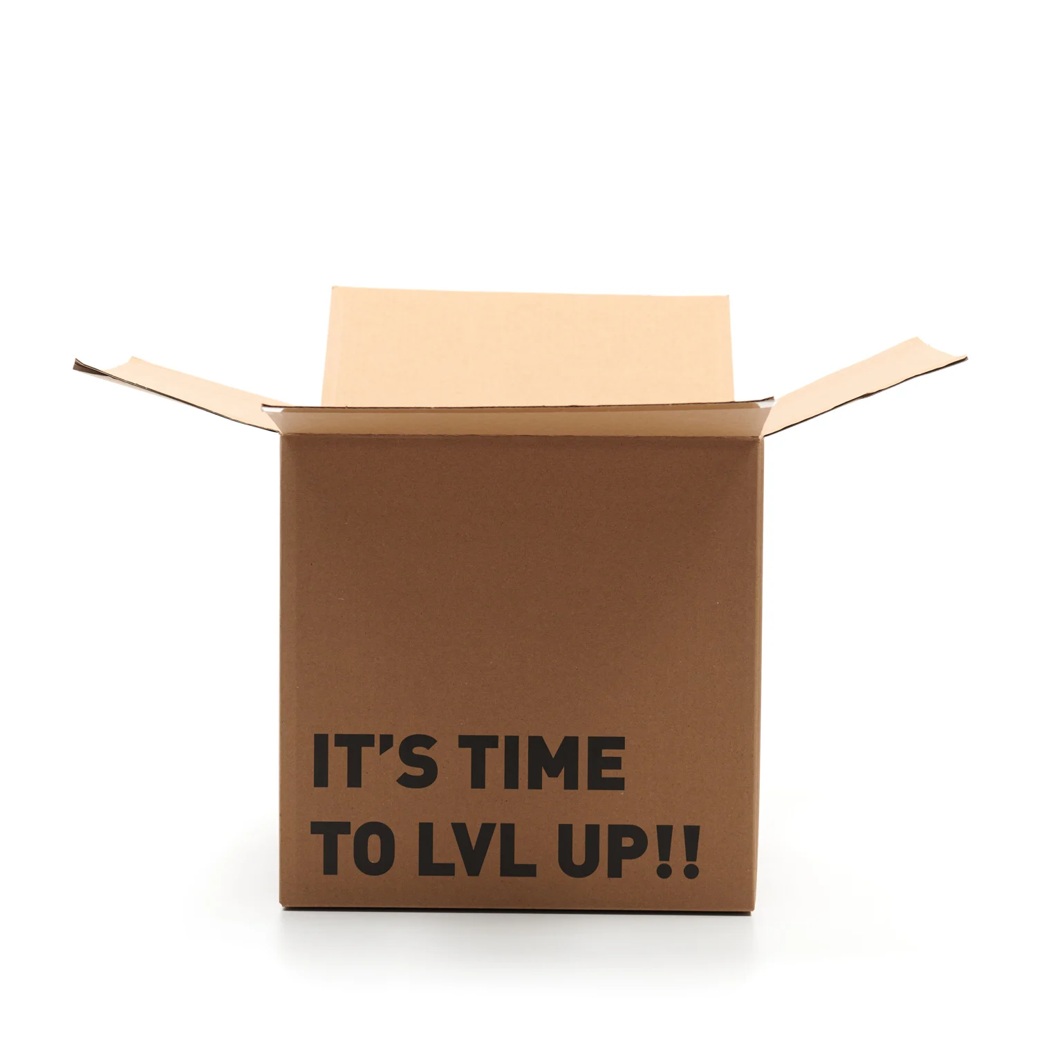 Bulk custom corrugated box packaging logo printed recyclable brown carton shipping moving boxes