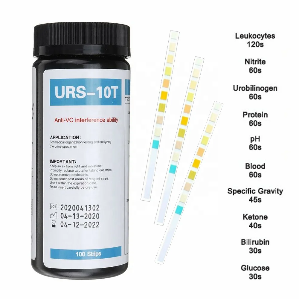 2020 Vansful hot selling rapid urine test strips 10 parameters urine reagent strips 10T