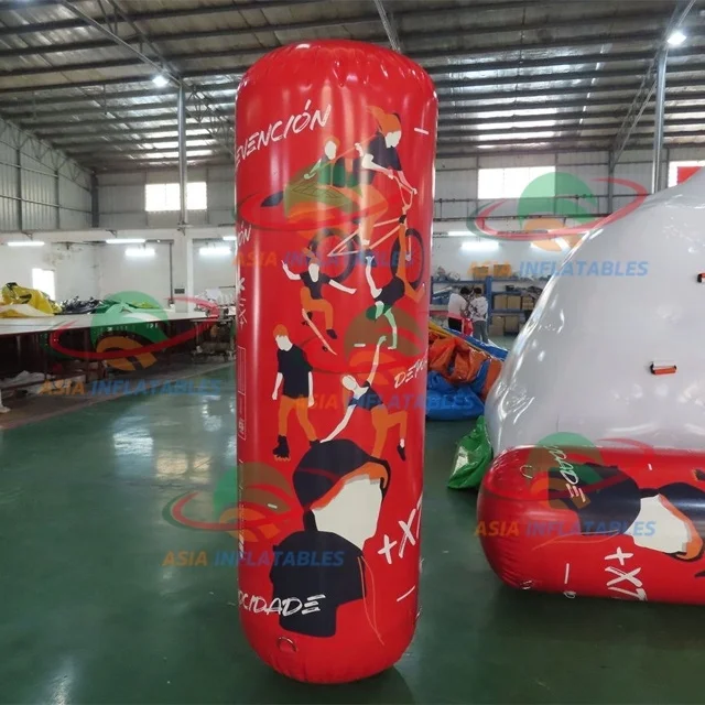 Custom Logo Water Floating Race Marker Air Buoys Swim Triathlon Marking Inflatable Buoy Racing Markers