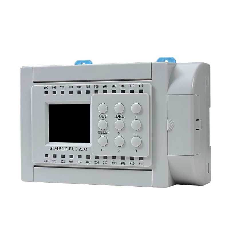 Huaqingjun12 Inputs 12 Outputs Relay Output PLC 0-10V 2AI 2AO RS485 Modbus PLC for HVAC System