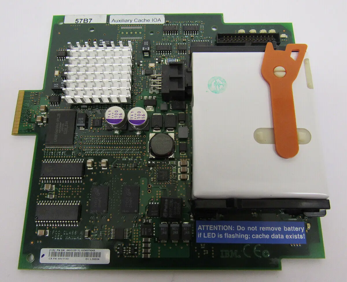 44V3140 44V5129 PCIe Auxiliary Cache IOA Card