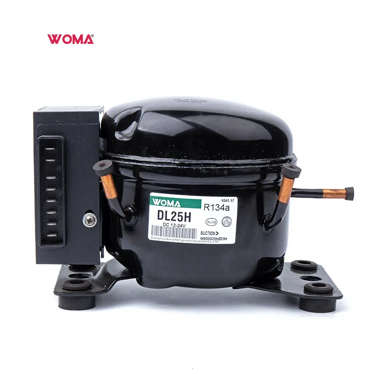 WOMA DL25H DL19H 12-24V DC Refrigeration vehicle Solar Compressor