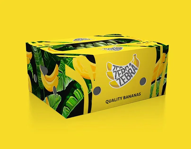 Wholesale corrugated cartons manufacturer banana packing cartons boxes orange packing cartons