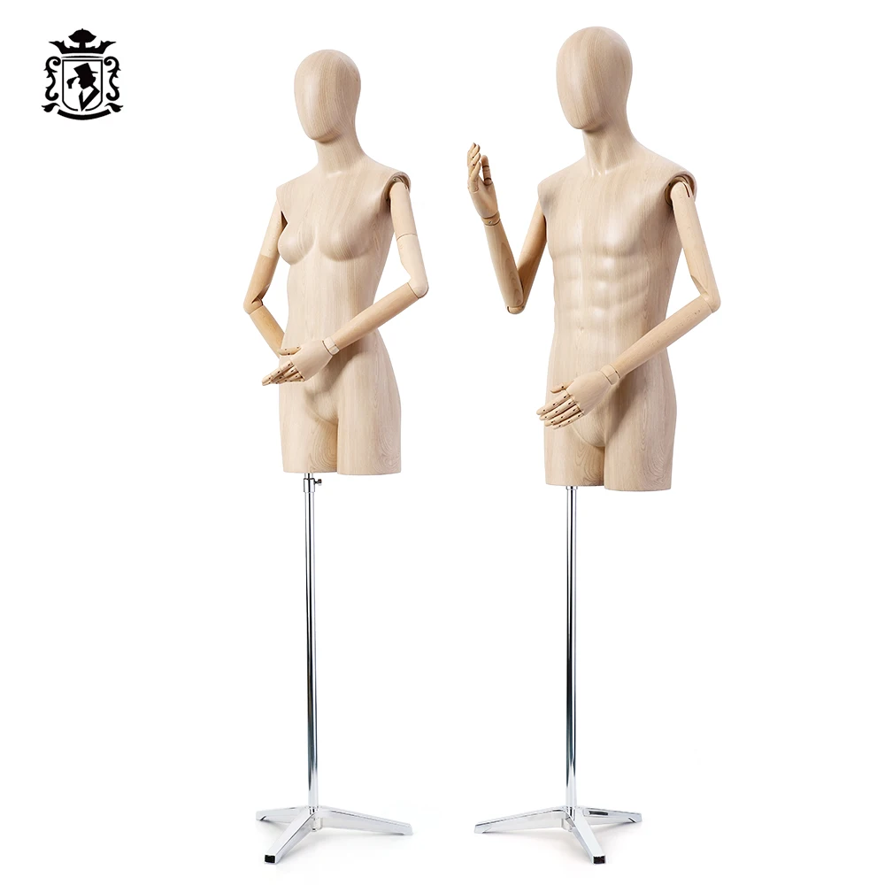 RuiChen  Latest Shop Fittings and Display Dummy Torso Mannequin Body Dress Form Female Mannequin
