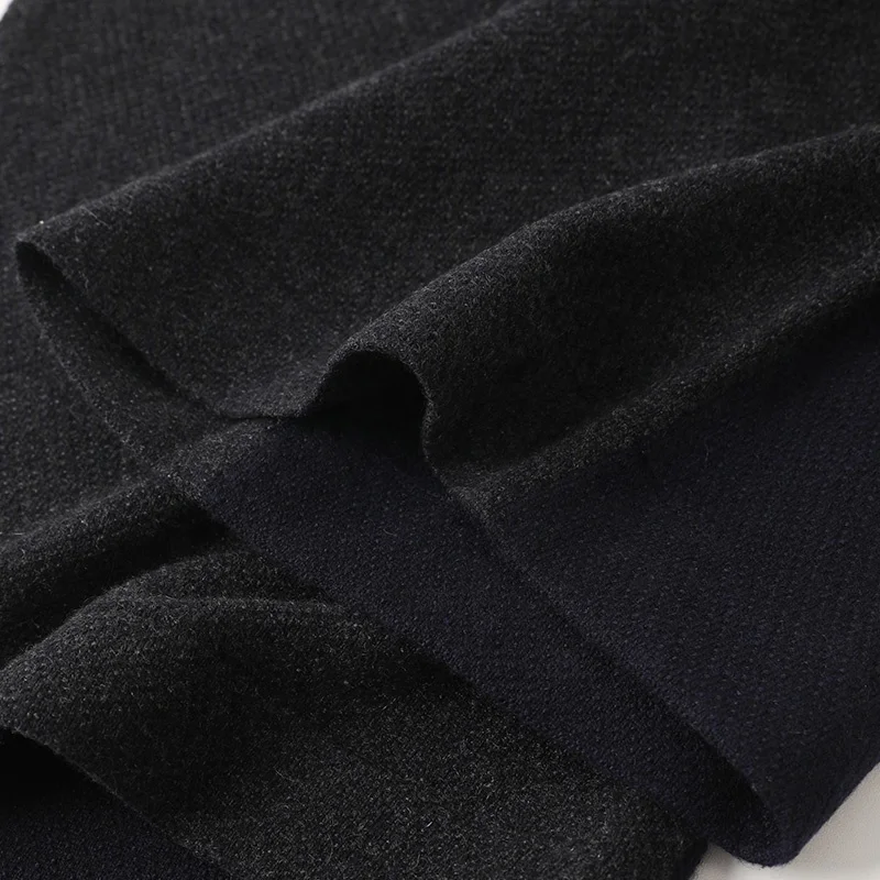 2023 new design luxury soft women cashmere trousers one size winter fashion pants