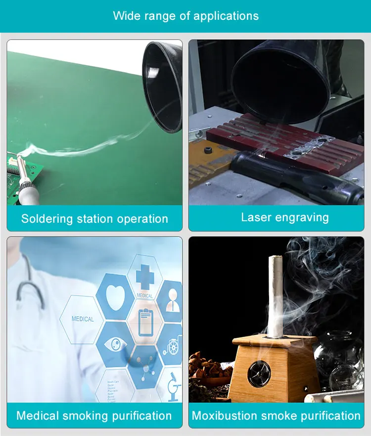 Портативный Настольный Однорычажный Промышленный Лазерный экстрактор пайки 200 Вт с цифровым