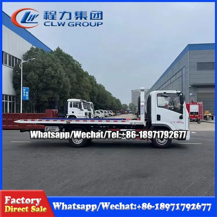 Factory Price Shacmann 4x2 Tow Truck Wrecker 3Ton 4 Ton 5 Ton 6 Ton for Sale for Sale