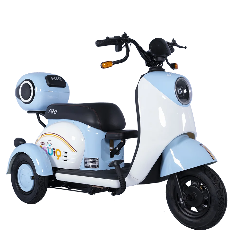 New Product Three Wheel Mini Scooter  Electric Tricycle Passenger E Trike