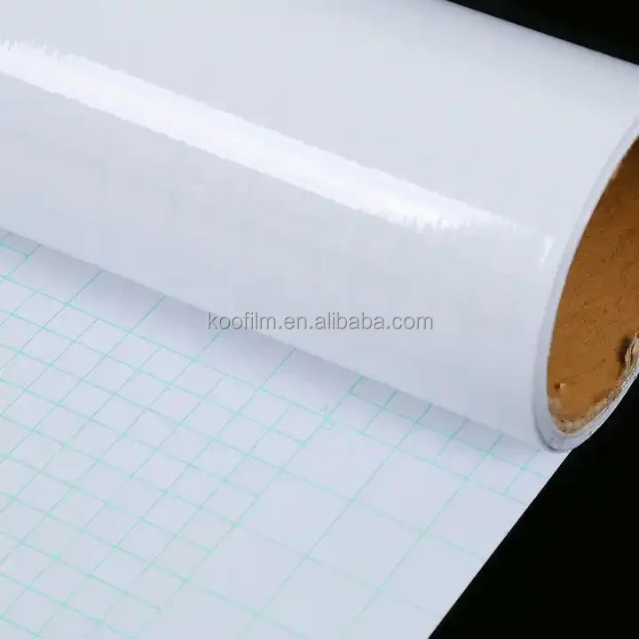 High Glossy Laminated Transparent film advertising printable Cold lamination film