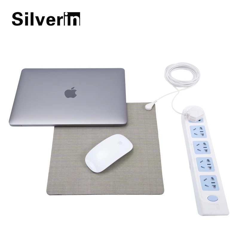 EMF protection anti-static earthing grounding mouse mat