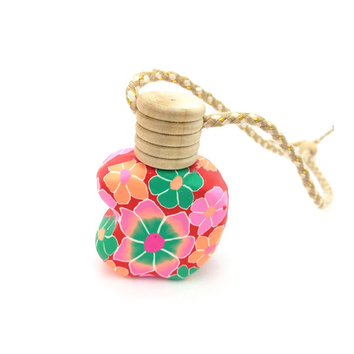 Factory price mini car refillable glass perfume bottle wholesale replacement bottle for essential oil