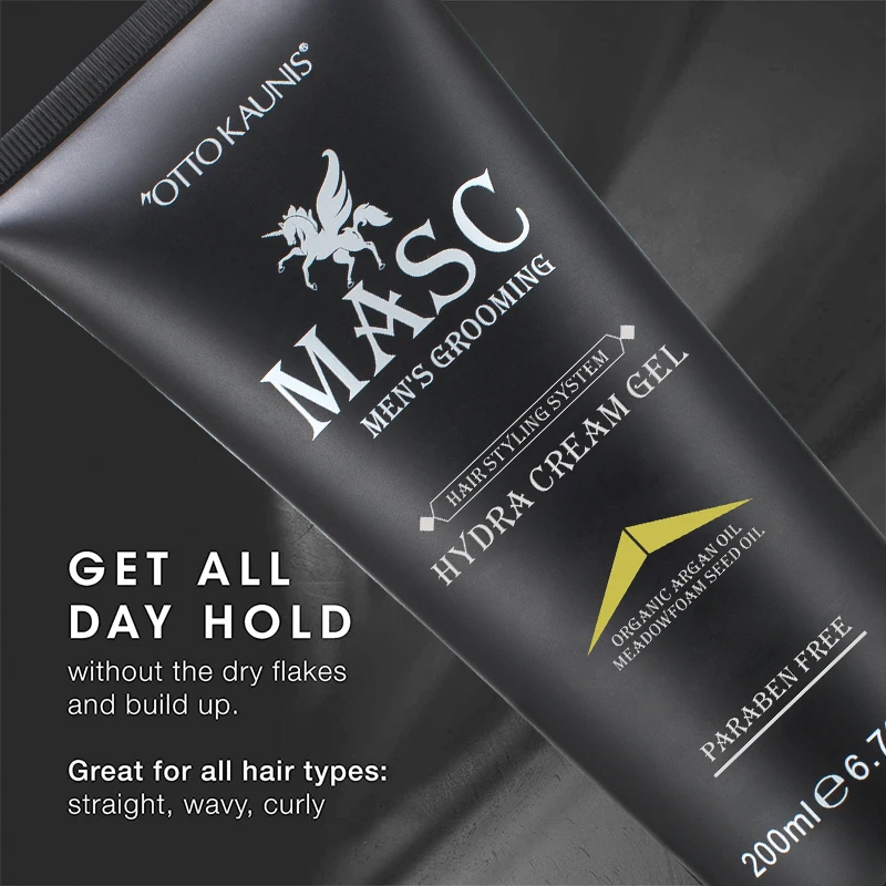 Private Label Barber Shop Styling Gel Easy To Clean Hair Style Wax Private Labels Strong Hold Hair Cream For Men