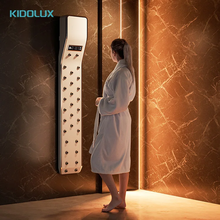Kidolux Bathroom KC Electric Automatic Wall Mounted Whole Body Thermostatic Air Blow Dryer Full Body Dryer After Shower Bath