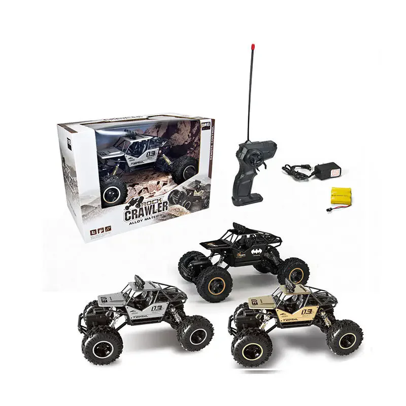 1: 16 Alloy Radio Control Climbing Car 4WD 2.4G Off Road Car High-Speed Bigfoot Car Toy