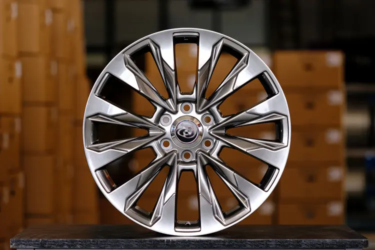 MAONS GOLD 5210F for Japan design custom luxury monoblock high quality hot sale alloy wheels 5 stud R20 via jwl forged