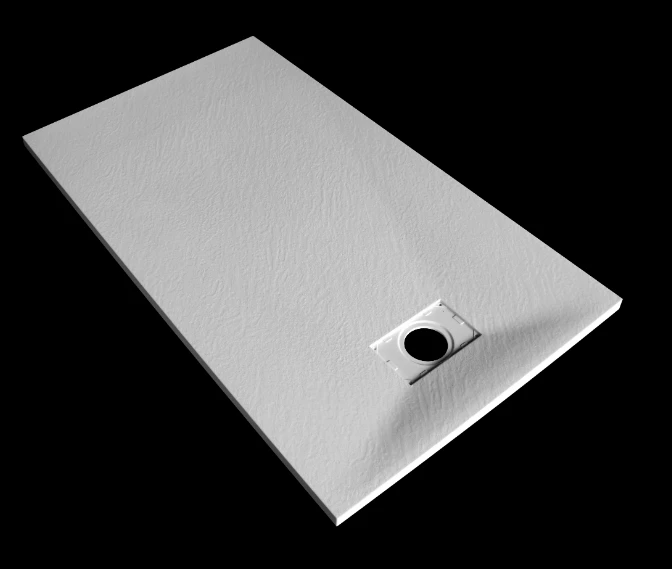 GM Solid Surface Shower Base Shower Pan Shower Tray Base Piatti Doccia Custom Size Easy Clean Artificial Stone Bathroom Modern