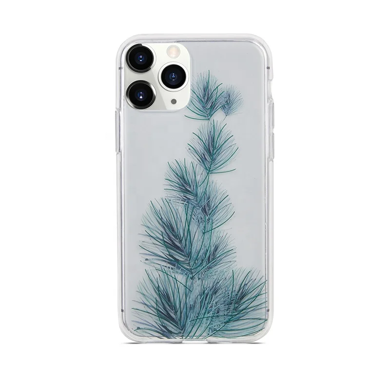 Fashion Custom OEM Color Printing Material Case Shockproof Transparent IMD Phone Case for iPhone 11