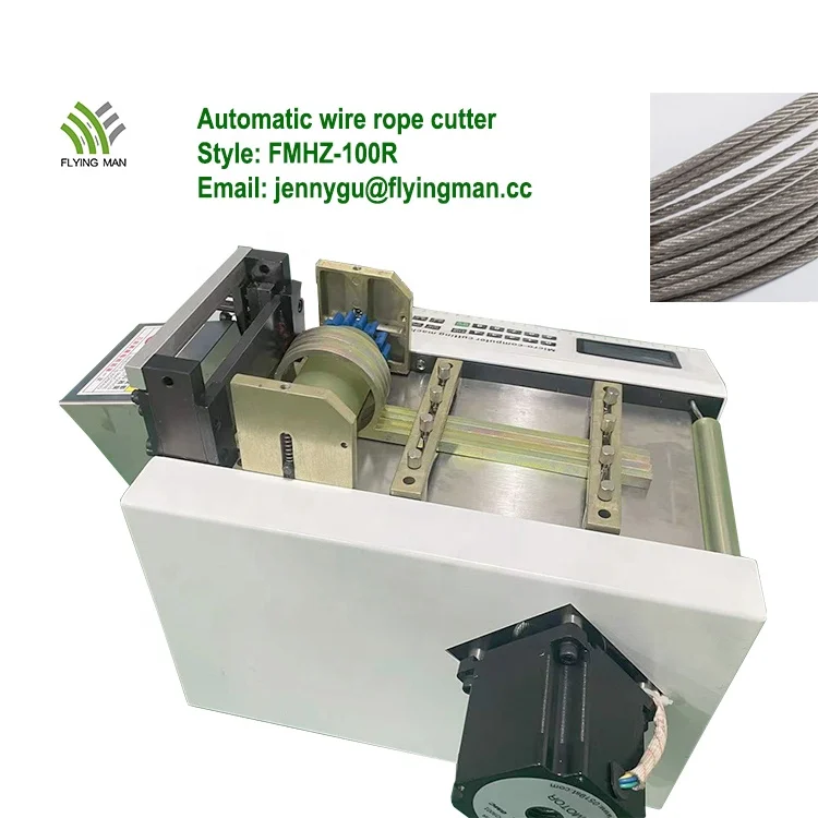 Automatic Wire Rope Cutter Auto Aluminum Cutting Machine Nickel Strip Sheeter Wire Rope Cutting Machine