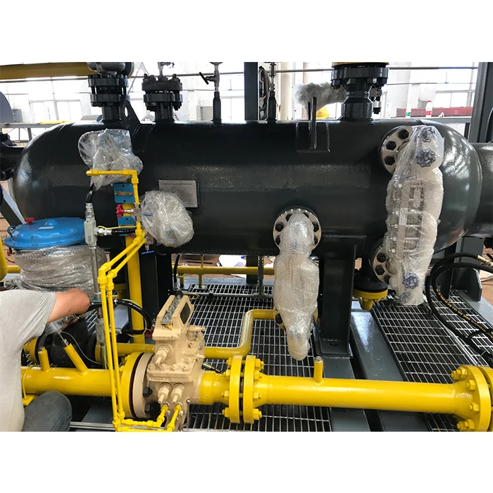 1440psi ASME well test skid mounted three phase separator