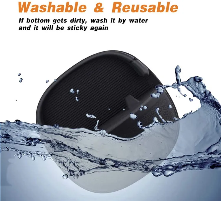 Car Phone Holder Car Phone Mount Silicone Car Pad Mat for Various Dashboards Slip Free Desk Phone Stand