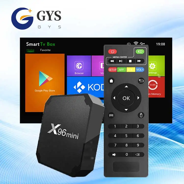  X96 mini 2g16g Amlogic S905W Android TV Box 4k Quad core android smart tv