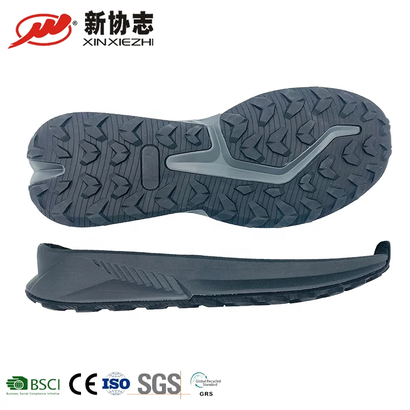 XINXIEZHI 2023 hot sale custom casual outdoor sport Rubber and EVA boots soles for shoes manufacturers sneaker