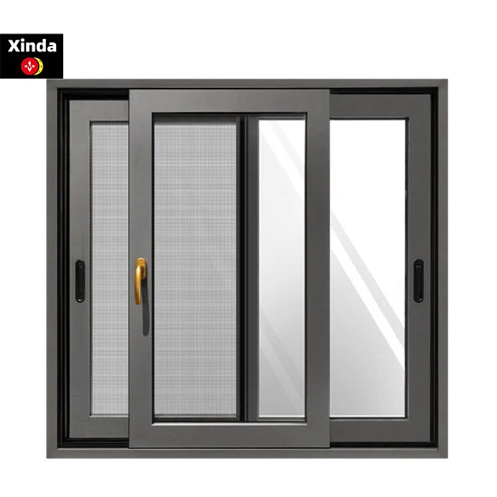 Aluminum Frame Tempered Glass Windows With Cheap Price Latest Simple Design Aluminum Sliding Window