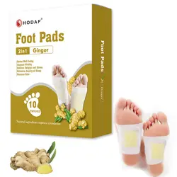 2022 ODM OEM Service Health Care Products Chinese Herbal Beauty bamboo Detox Foot Patch detox foot pads
