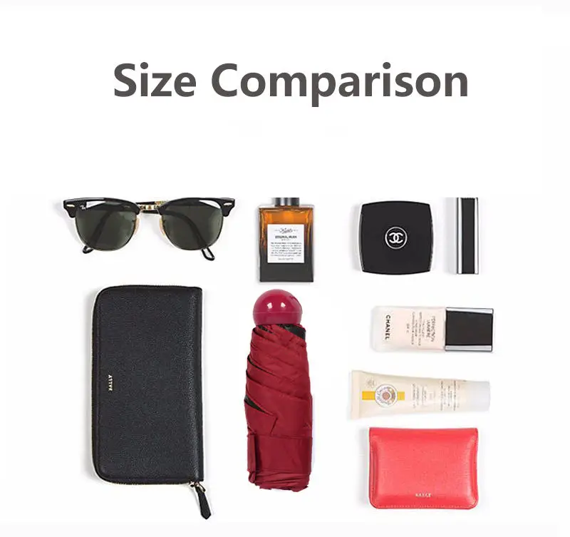 TX957 Custom Logo Mini 5-Fold Manual Capsule Umbrella Anti-UV Pill Black Coated Cloth Novelty Design for Adults Rain Protection