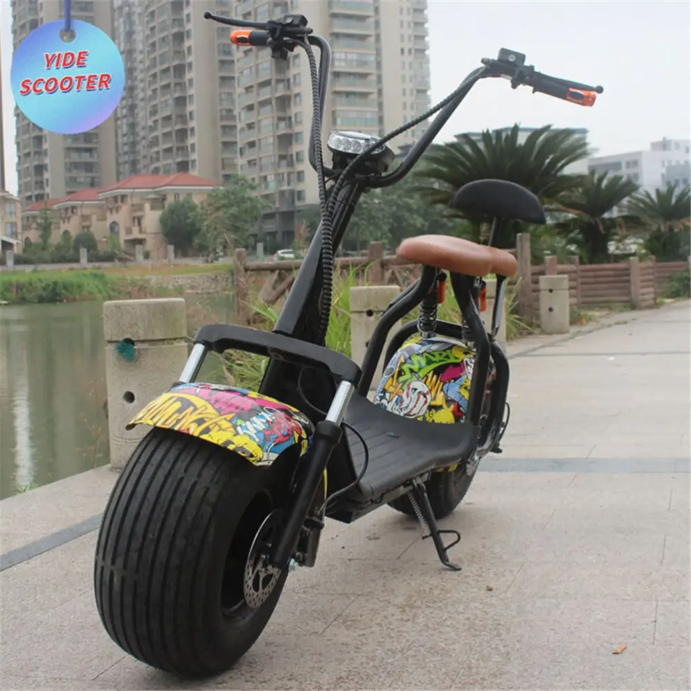 China yongkang,New 1500W 2 Wheel No foldable Electric Scooter With 4-6H