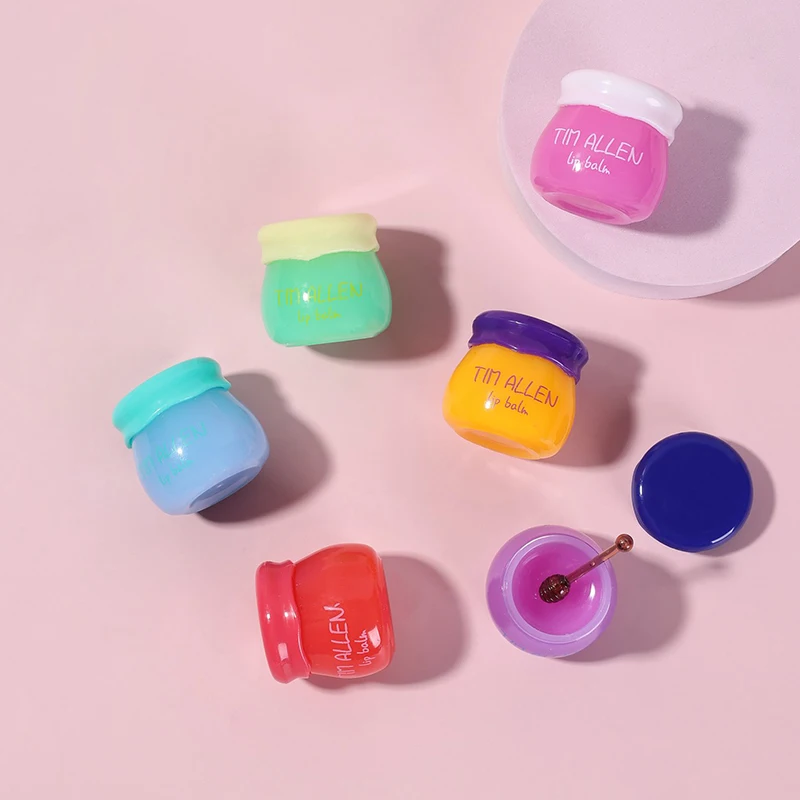 Private Label Natural Vegan Organic Lip Lines Moisturizing Beeswax Lip Balm 6 Flavors Fruity Lip Balm