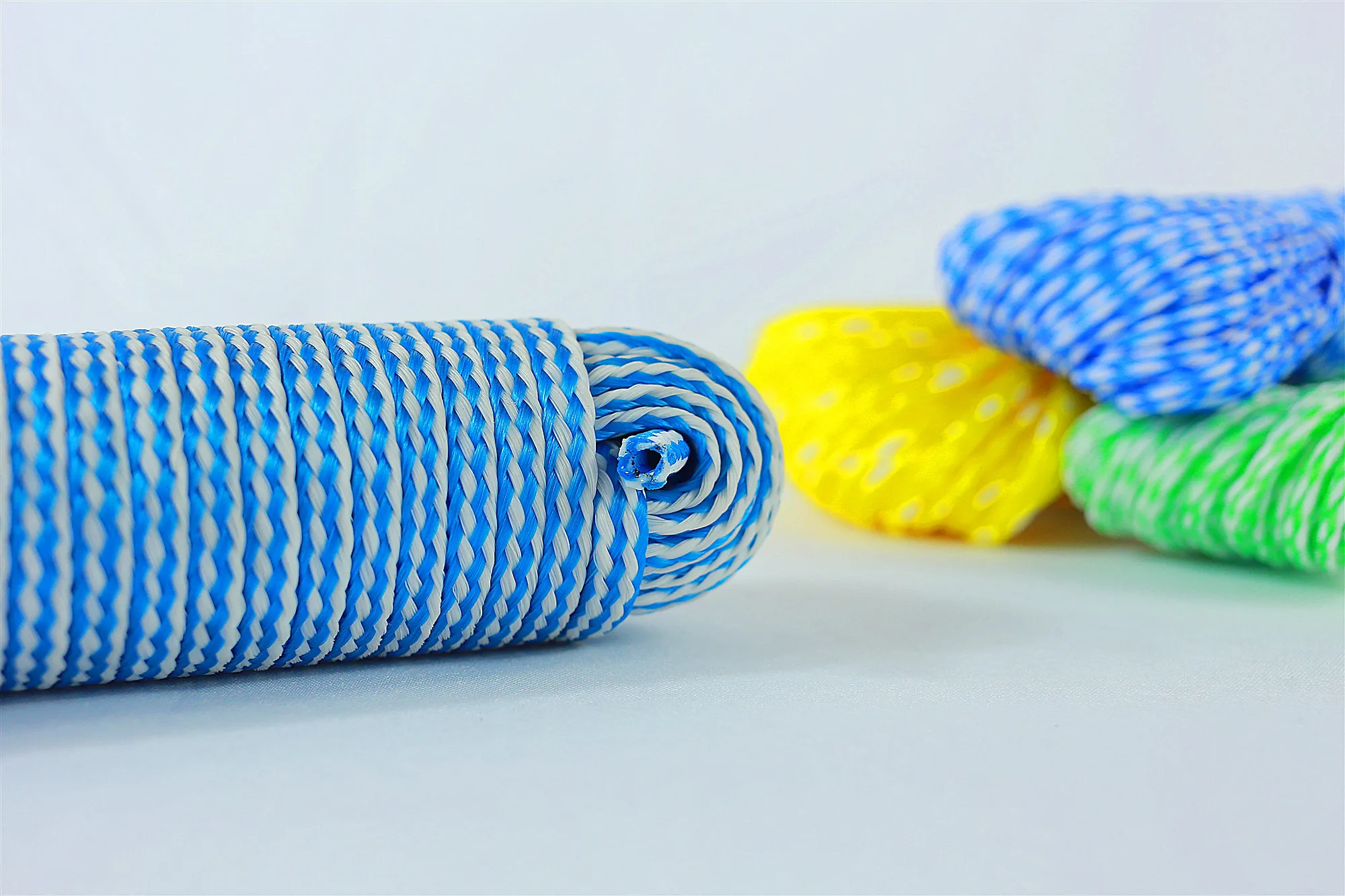 Chinese Factory Direct Price 6mm 8mm 10mm  Fishing Mooring Rope Packing Baler Thread Braided Polyethylene PE Rope