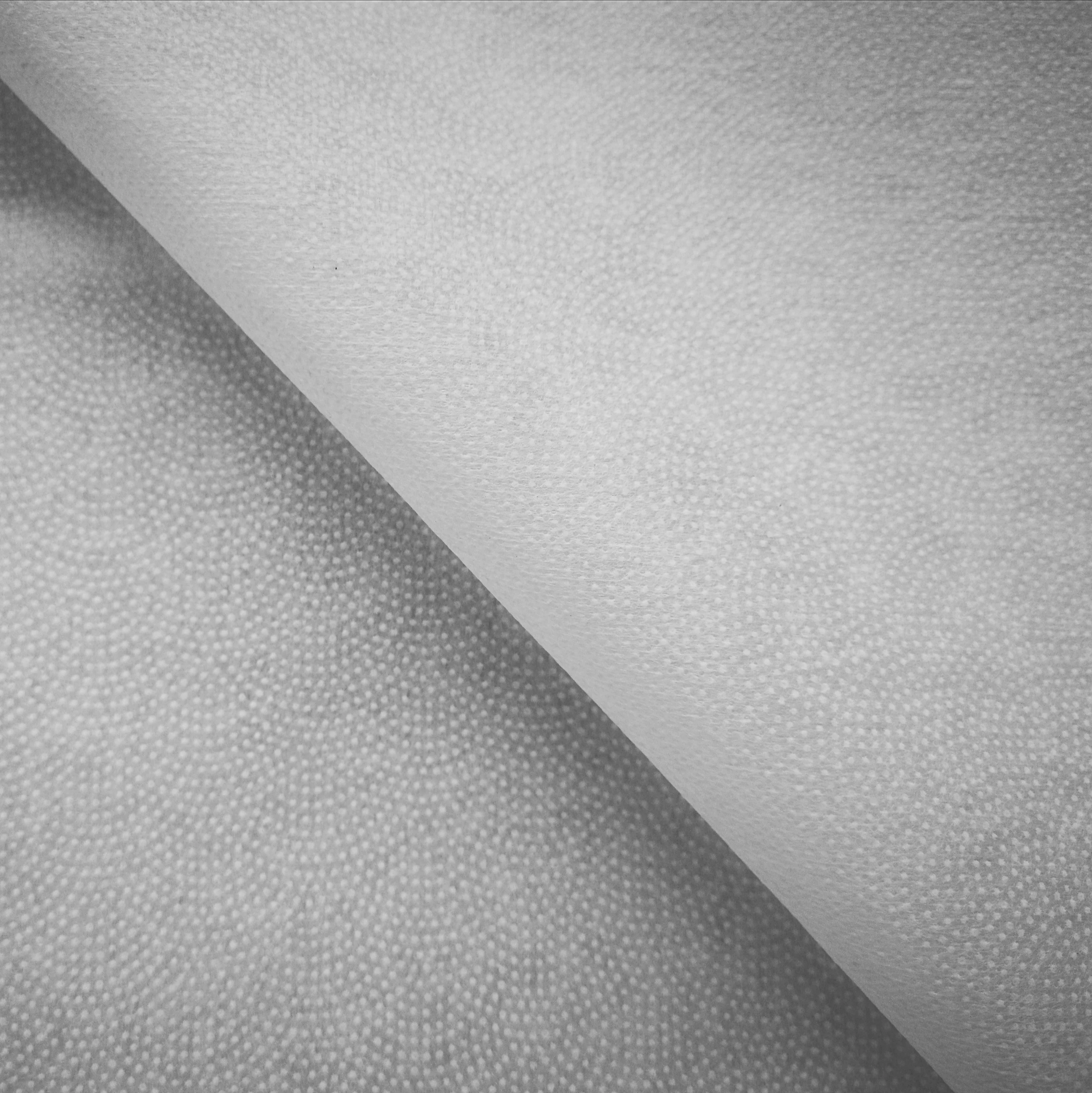 Shirt paste dot nonwoven fusing adhesive interlining entretela iron on interfacing fabric