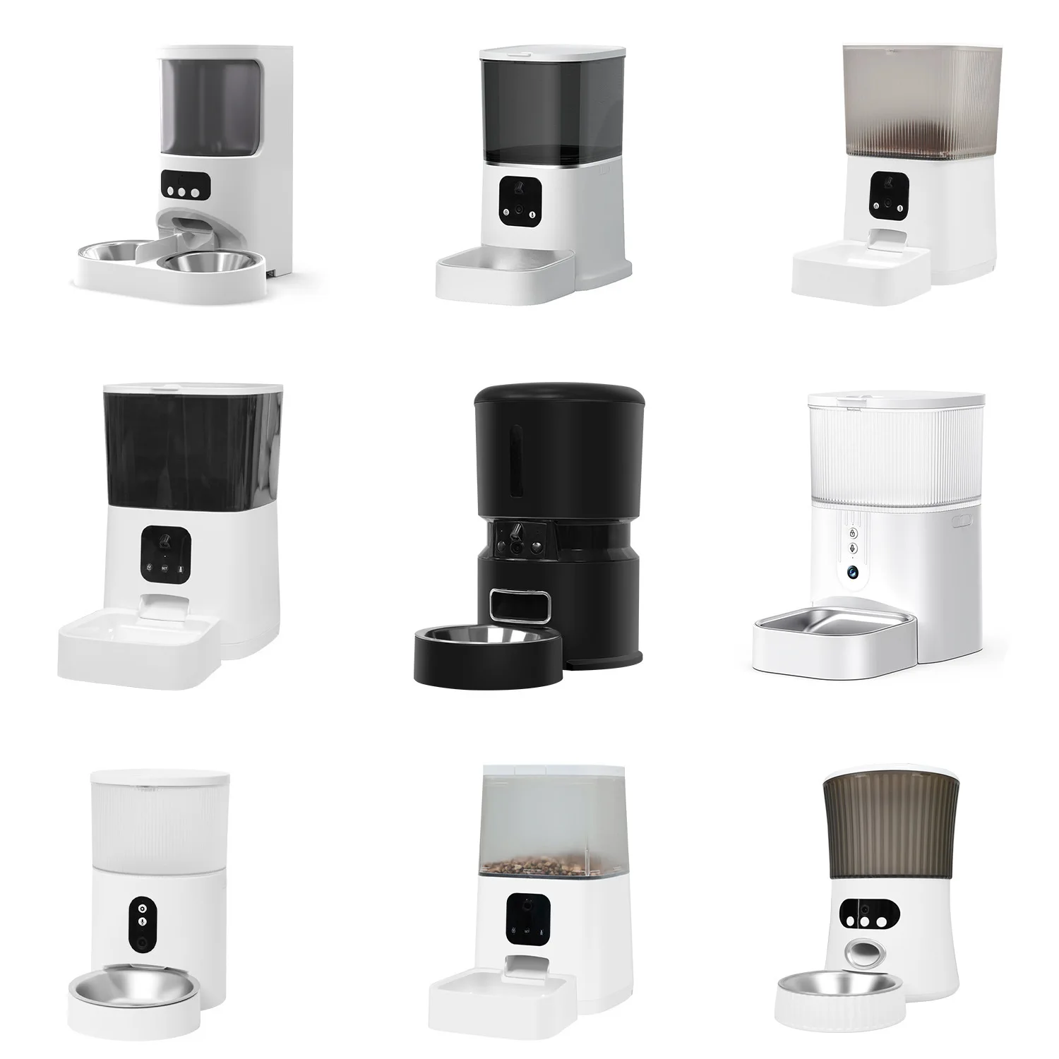 Tuya Cat Dog Food Auto Dispenser Pet Bowls & Feeders Remote Control 3L Pet Feeder Wifi Automatic