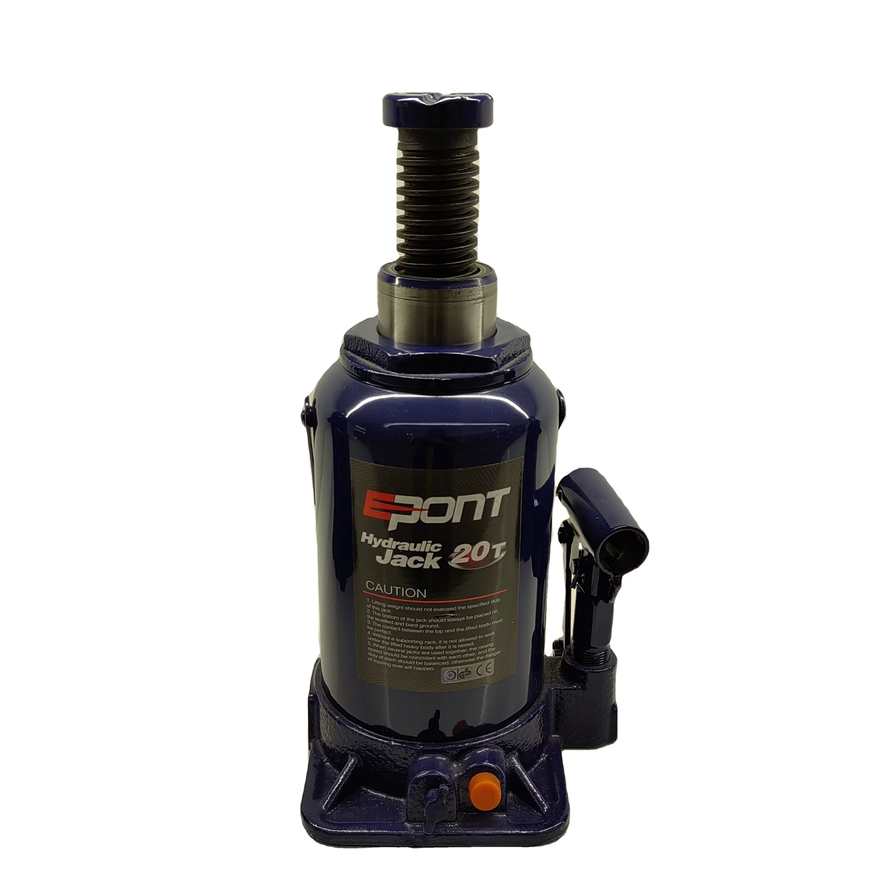 Workshop Equipment Car Lifting 20T Hydraulic Bottle Jack With Safety Valve