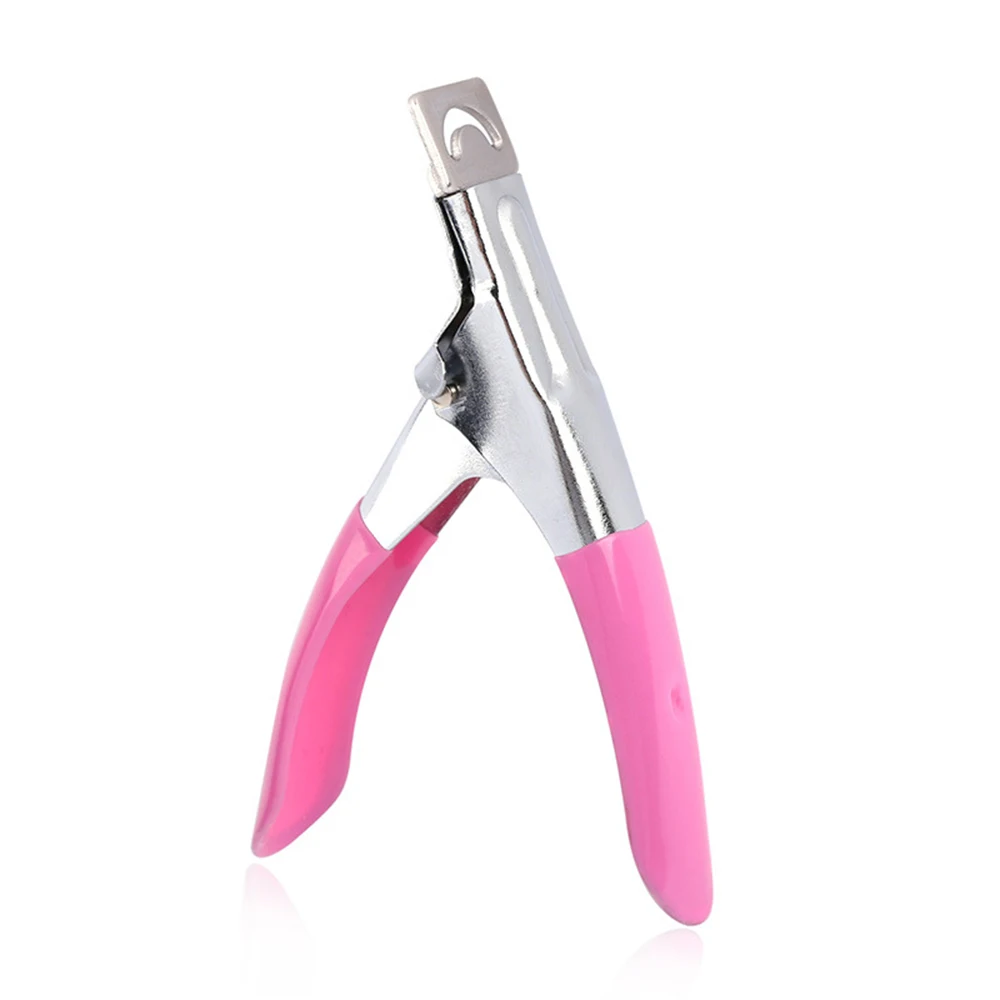 Professional Nail Art Clipper Cutter UV Gel False Nail Tips Edge Cutters Stainless Steel U One Word Clippers Manicure