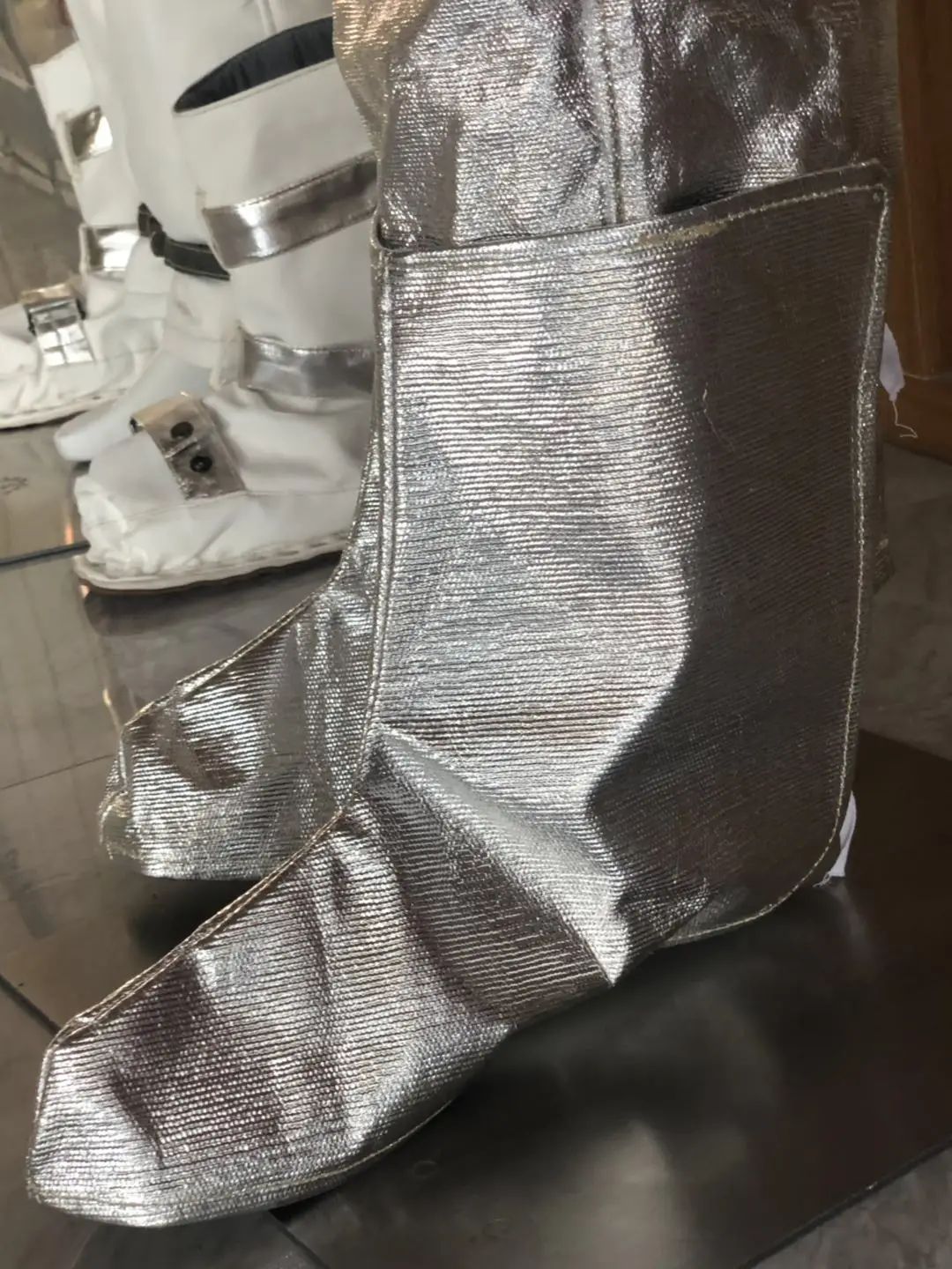 Алюминированная анти-теплового излучения, покрытие на обувь огнезащитный