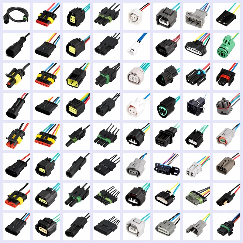 12a Automotive Connectors Power Outlet Jacket Plug Female Connect for Car Socket Electrical Wire