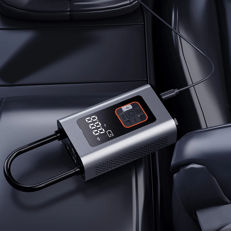 Automatic rechargeable electric mini digital wireless portable cordless tyre inflator car air pump compressor tire inflators