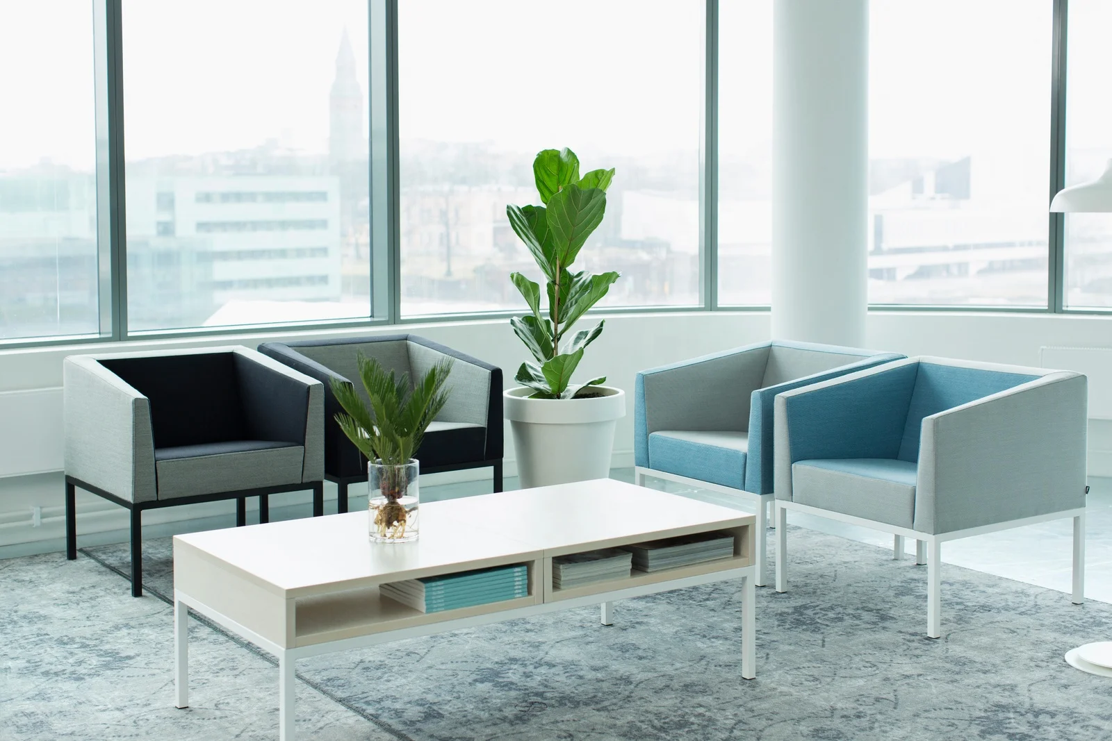 
Modern Pubilc area office reception chair 