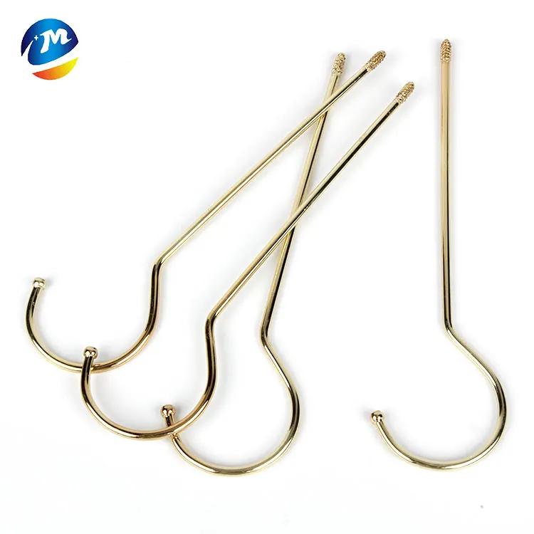 200mm galvanised j hooks 20cm single gold metal j shaped hook for hanger
