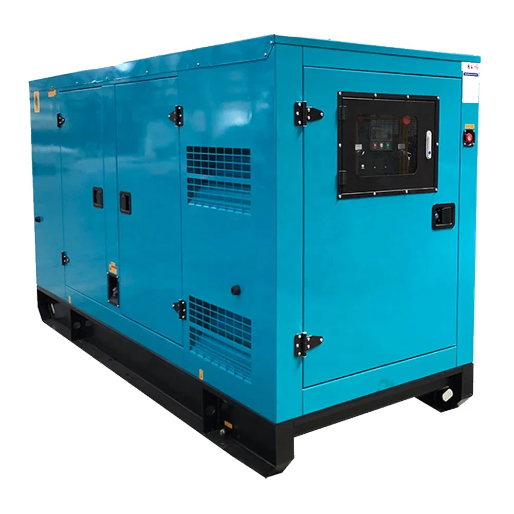 silent type diesel generator 80kw water cooled 100kva open container trailer mobile type generator diesel